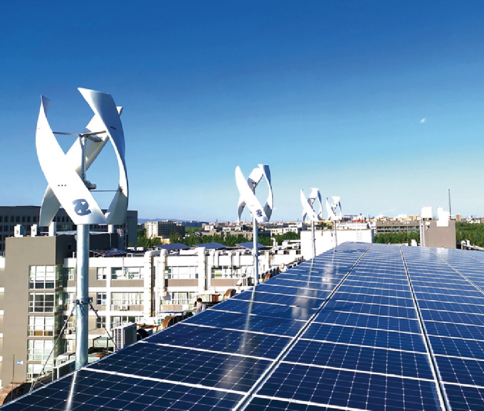 分散式風力和微風發電建設